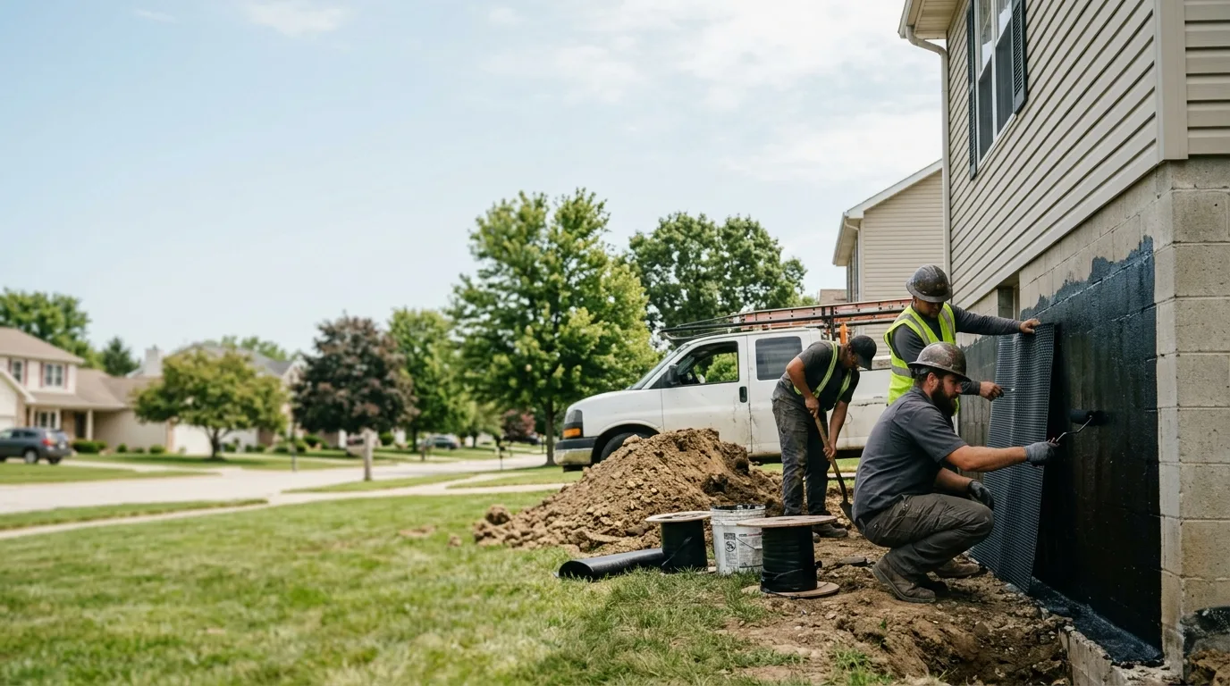 Basement Waterproofing in Wapello, IA near me
